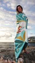 **NEW ARRIVAL**. NORTH SHORE SURF - XL BEACH BLANKET by Nick Kuchar