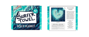 Fall in love with the Teamwork Surfer Towel Blanket! Designed in Hawaii, quick drying, and the perfect present! 